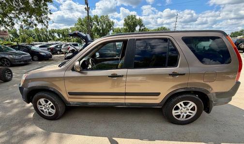 Tan 2002 Honda CR-V EX