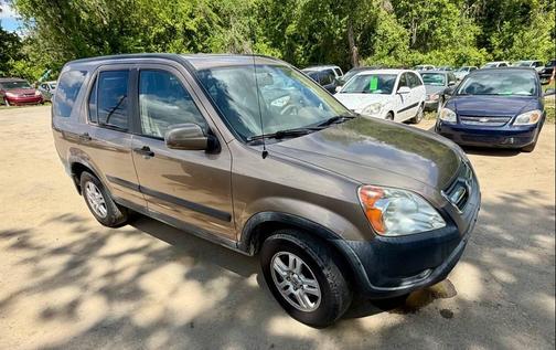 Tan 2002 Honda CR-V EX