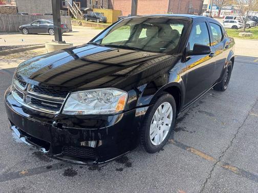 Black 2011 Dodge Avenger Express