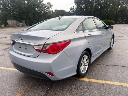 Blue 2014 Hyundai SONATA GLS