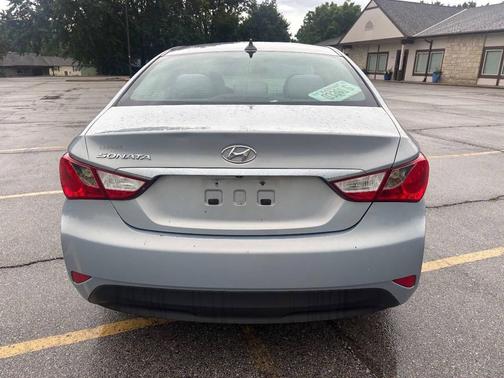 Blue 2014 Hyundai SONATA GLS