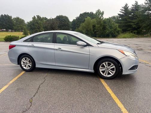Blue 2014 Hyundai SONATA GLS