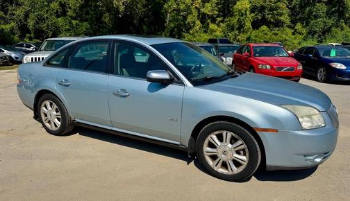 Light Ice Blue Clearcoat Metallic 2008 Mercury Sable Premier