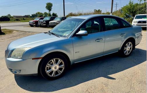 Light Ice Blue Clearcoat Metallic 2008 Mercury Sable Premier