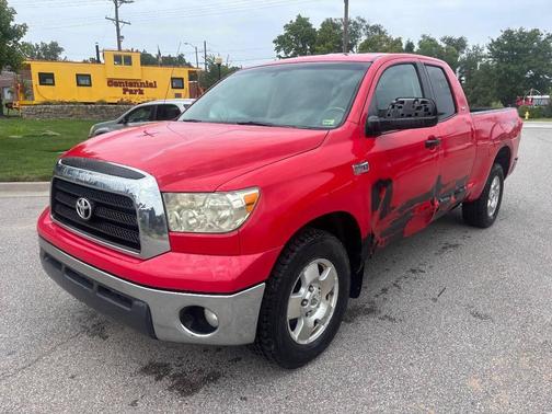 Red 2007 Toyota Tundra SR5