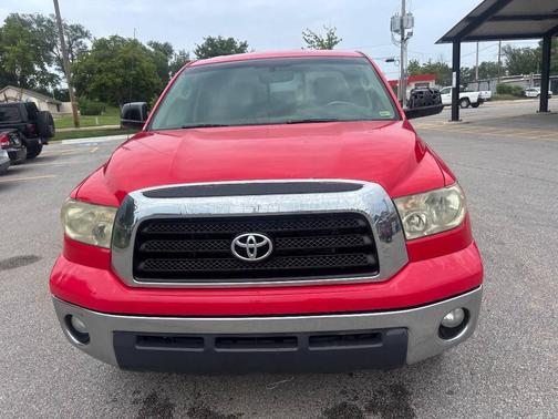 Red 2007 Toyota Tundra SR5