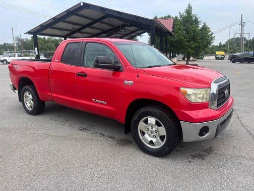 Red 2007 Toyota Tundra SR5
