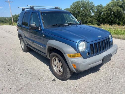 Blue 2006 Jeep Liberty Sport