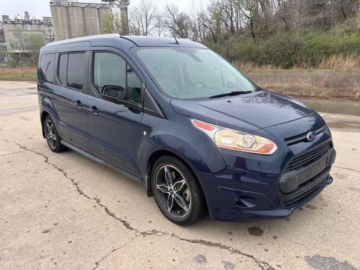 Blue 2018 Ford Transit Connect XLT