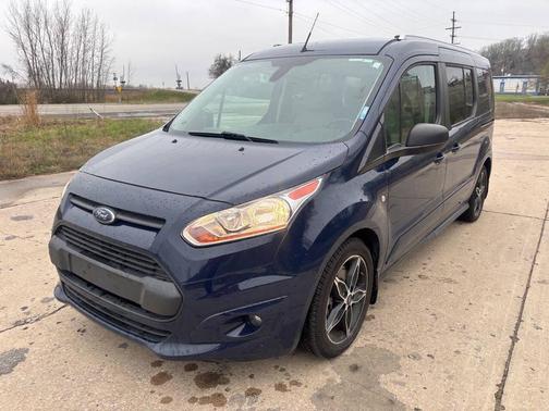 Blue 2018 Ford Transit Connect XLT