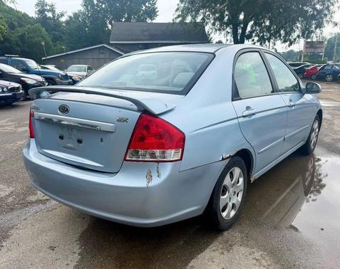 Blue 2007 Kia Spectra EX 4dr Sedan (2L I4 4A)