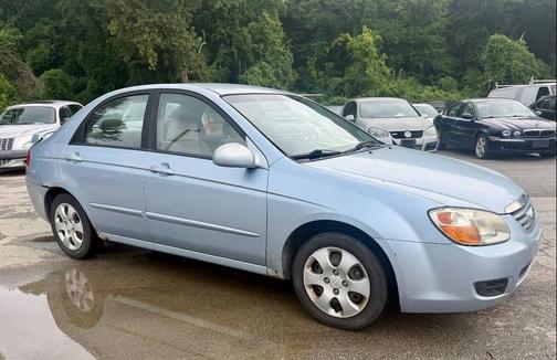 Blue 2007 Kia Spectra EX 4dr Sedan (2L I4 4A)