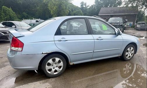 Blue 2007 Kia Spectra EX 4dr Sedan (2L I4 4A)