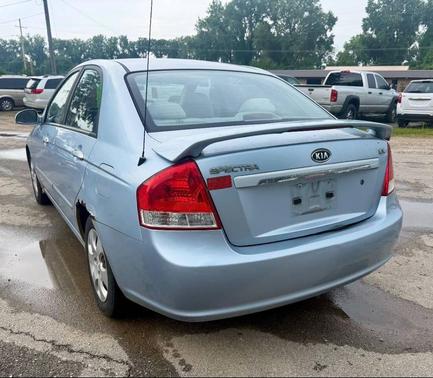 Blue 2007 Kia Spectra EX 4dr Sedan (2L I4 4A)