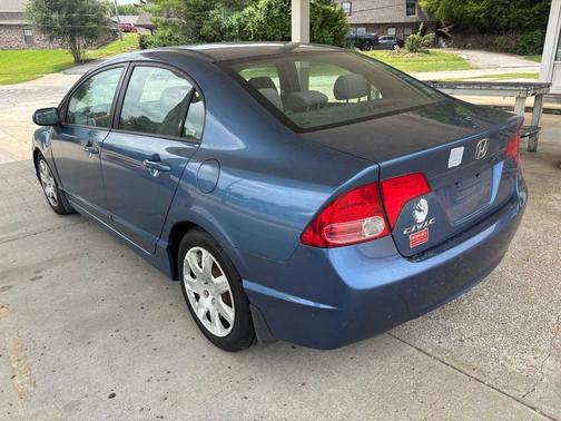 Blue 2007 Honda Civic LX