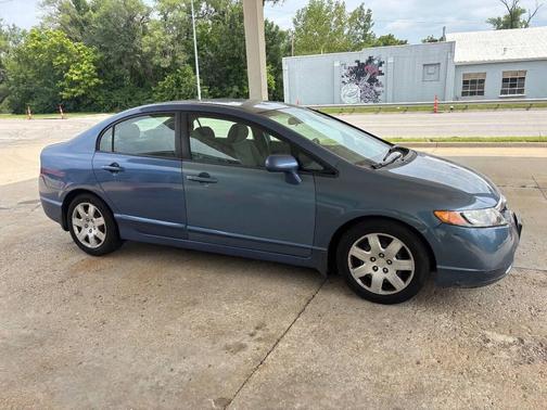 Blue 2007 Honda Civic LX
