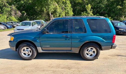 Blue 2001 Ford Explorer Sport Base