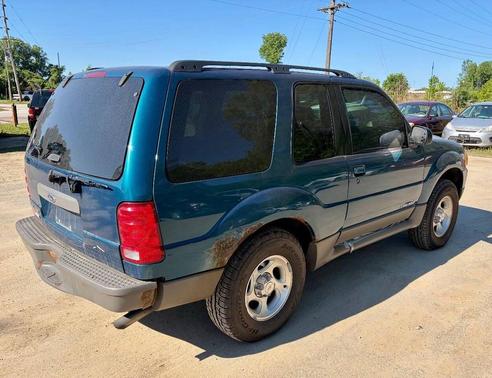 Blue 2001 Ford Explorer Sport Base