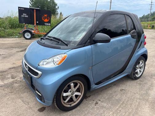 Blue 2015 smart ForTwo passion 2dr Hatchback