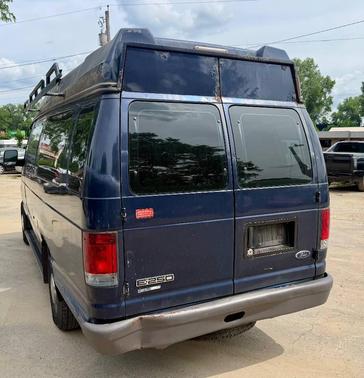 Blue 2006 Ford E250 Cargo