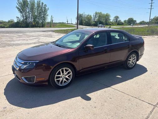 Burgundy 2011 Ford Fusion SEL
