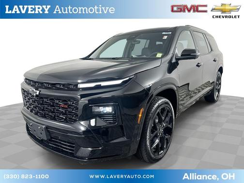 Mosaic Black Metallic 2026 Chevrolet Traverse RS