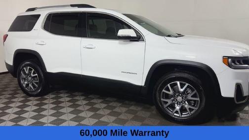 Summit White 2023 GMC Acadia SLT