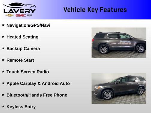 2019 GMC Acadia SLE-2