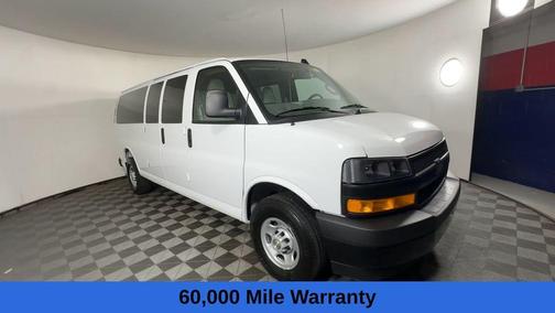 Summit White 2025 Chevrolet Express 3500 LS