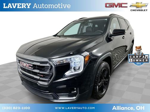 Ebony Twilight Metallic 2023 GMC Terrain AT4