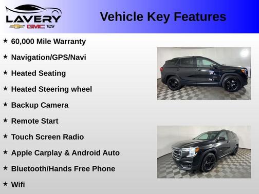 Ebony Twilight Metallic 2023 GMC Terrain AT4