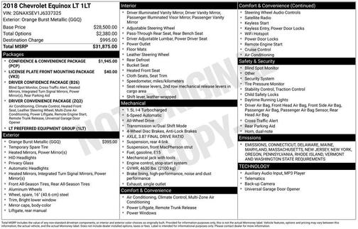 2018 Chevrolet Equinox 1LT