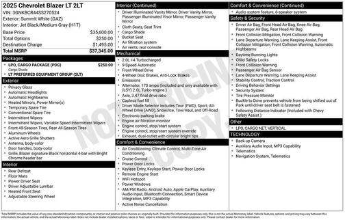 2025 Chevrolet Blazer LT