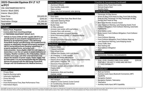 2025 Chevrolet Equinox EV LT 1