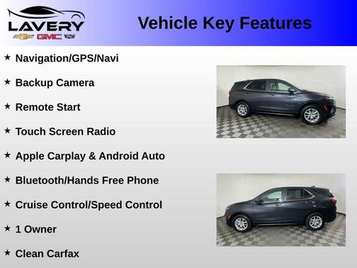 Gray 2022 Chevrolet Equinox 1LT