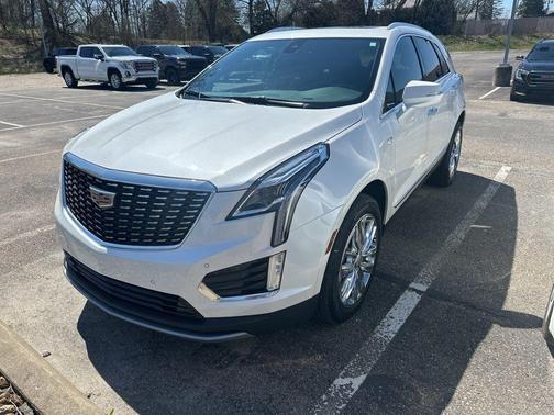 Crystal White Tri-Coat 2023 Cadillac XT5 Premium Luxury