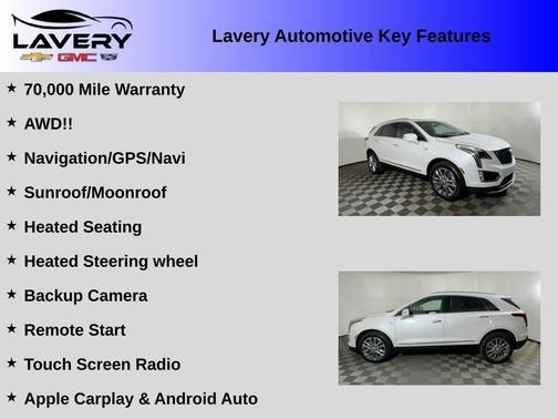 Crystal White Tri-Coat 2023 Cadillac XT5 Premium Luxury