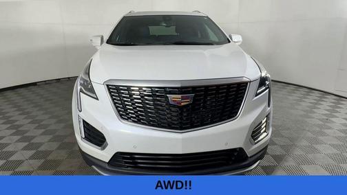 Crystal White Tri-Coat 2023 Cadillac XT5 Premium Luxury