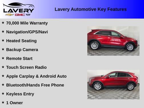 Radiant Red 2023 Cadillac XT4 Luxury