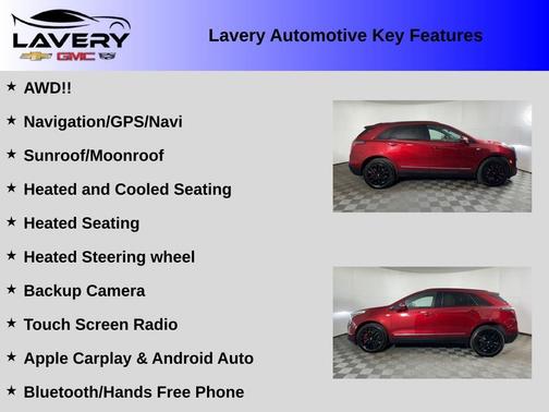 Radiant Red 2023 Cadillac XT5 Sport