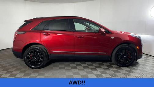 Radiant Red 2023 Cadillac XT5 Sport