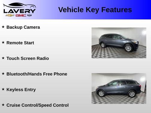 Cyber Gray Metallic 2013 Buick Enclave Convenience