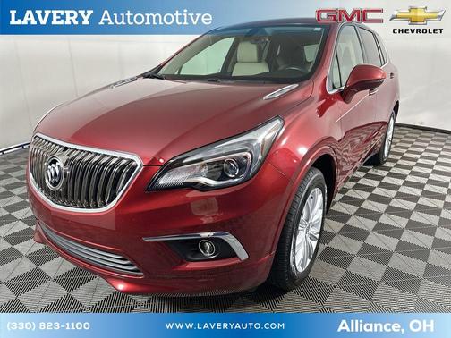 Chili Pepper Red 2017 Buick Envision Preferred