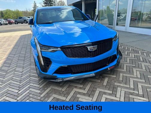 Electric Blue 2023 Cadillac CT4-V Blackwing