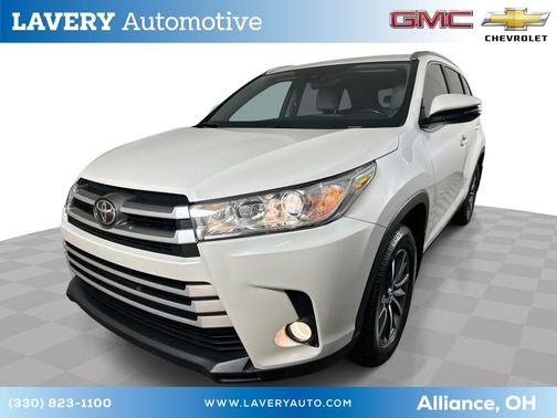 Blizzard Pearl 2019 Toyota Highlander XLE