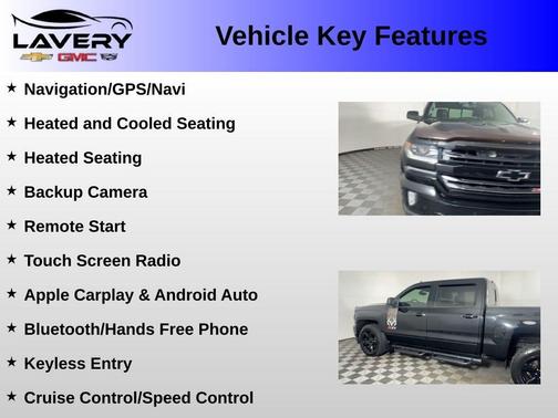Black 2017 Chevrolet Silverado 1500 LTZ