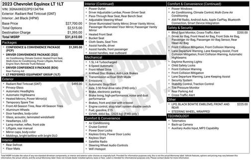 2023 Chevrolet Equinox 1LT
