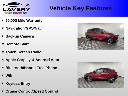 Cinnabar Metallic 2023 Buick Encore GX Select