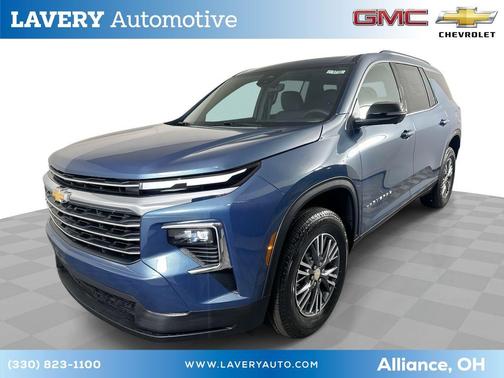 Lakeshore Blue Metallic 2026 Chevrolet Traverse LT