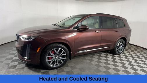 Rosewood Metallic 2023 Cadillac XT6 Sport AWD